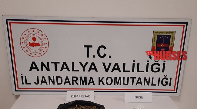 İhbar üzerine durdurulan araçtan uyuşturucu çıktı
