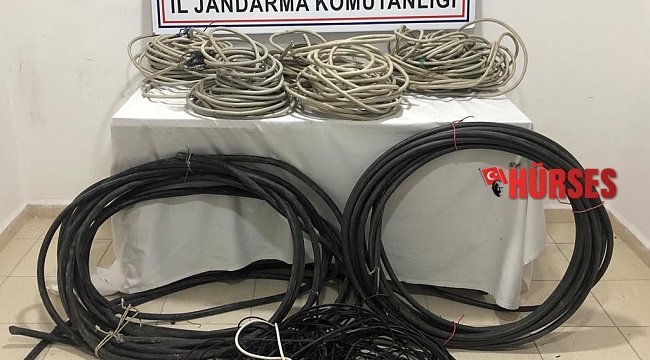 Kablo hırsızlarına operasyon