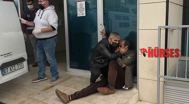 Kazada ölen kardeşinin tabutunu görünce gözyaşlarıyla yere yığıldı