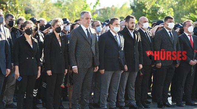 Konyaaltı'nda 09.05'te hayat durdu