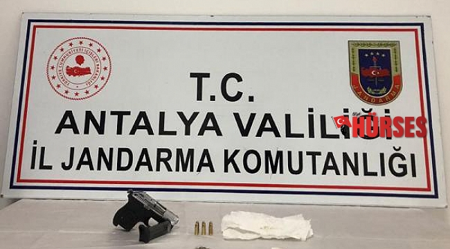 Manavgat'ta uyuşturucu operasyonu