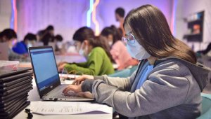 Öğrenciler, ara tatilde 'Bilim ve Teknoloji Kampı'nda buluştu