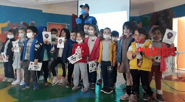 Öğrencilere polisliği anlattılar