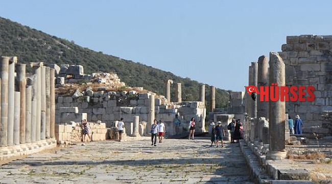 Patara'ya ziyaretçi akını
