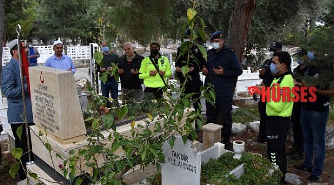 Şehit komiser yardımcısı Öncül anıldı