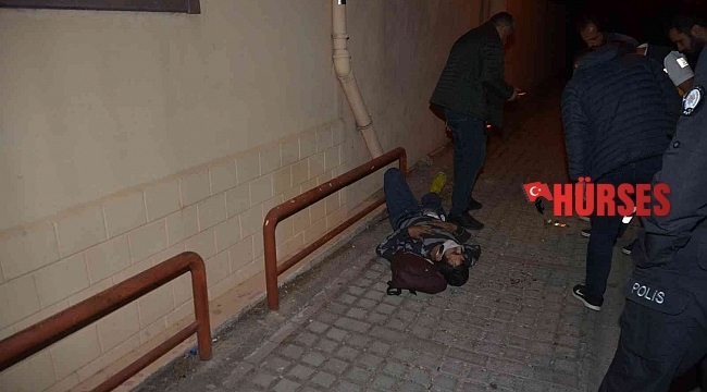 Tartıştığı kişiyi bacağından silahla vurup kaçtı