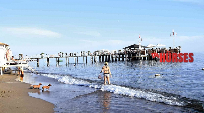 Turizm sezonu bitti sahiller az sayıda turiste kaldı