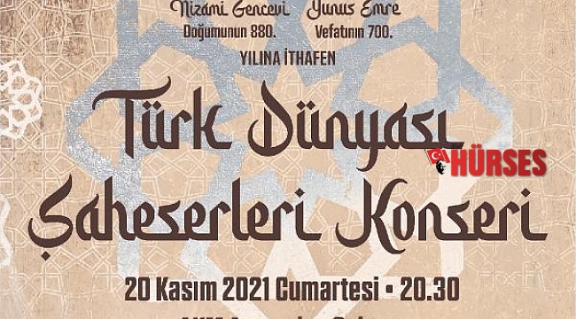 Türk Dünyası Şaheserleri Konserleri Antalya'da