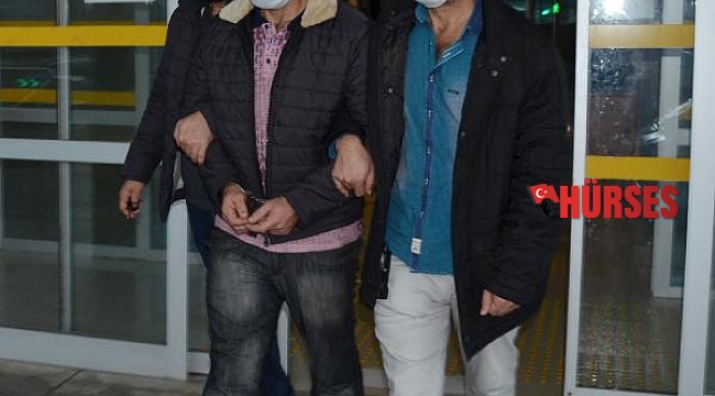 Yengesine bağ makası ile saldıran kayınbirader tutuklandı