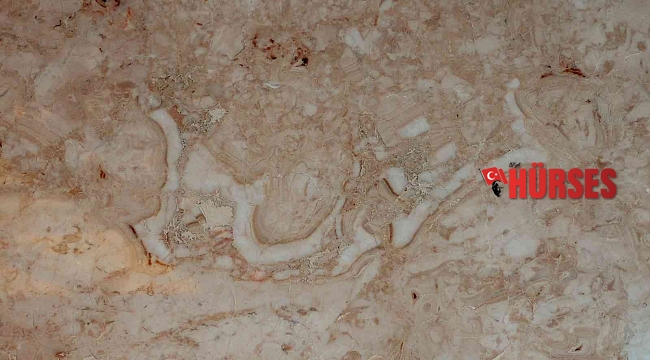 195 milyon yıllık mermerde 'Bismillah' yazısı