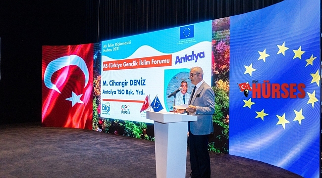 'AB-Türkiye Gençlik İklim Forumu' Antalya'da gerçekleştirildi