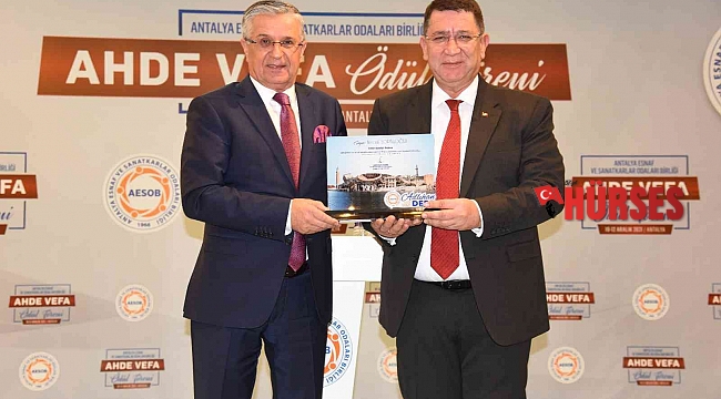 AESOB'dan Ahde Vefa Ödül Töreni