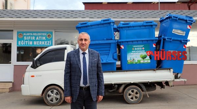 Alanya Belediyesi'nden geri dönüşüm yatırımı