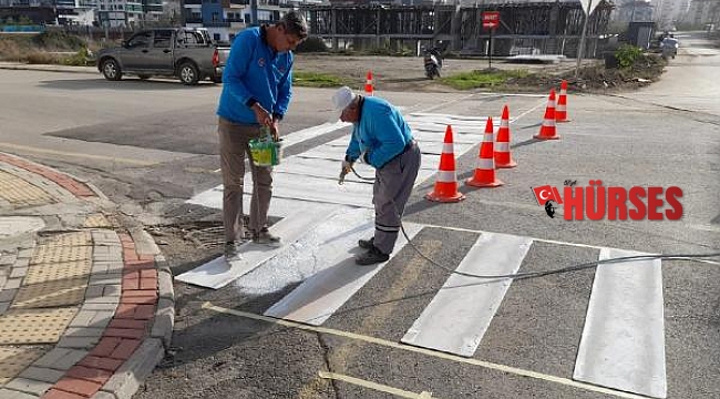 Alanya'da Fen İşleri'nden yoğun çalışma