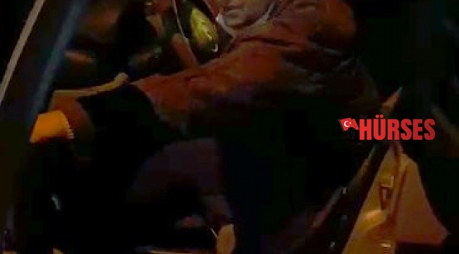 Alkollü sürücü, savcı olduğunu iddia edip hakaret yağdırdı !