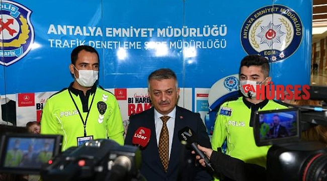Antalya trafiği kışa hazır