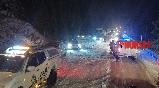 Antalya'da kar yağışı başladı