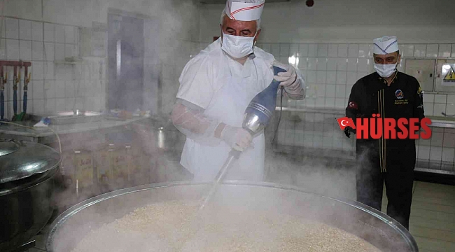 AÜ yemekhanesinde Yörük menüsü