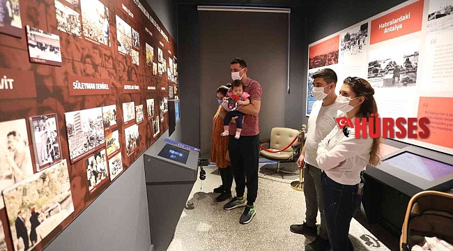 'Bir Zamanlar Antalya' Müzesi'ne yoğun ilgi
