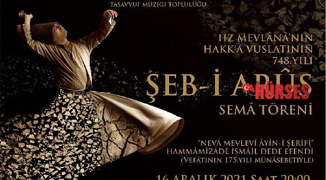 Büyükşehir Mevlana'yı anıyor