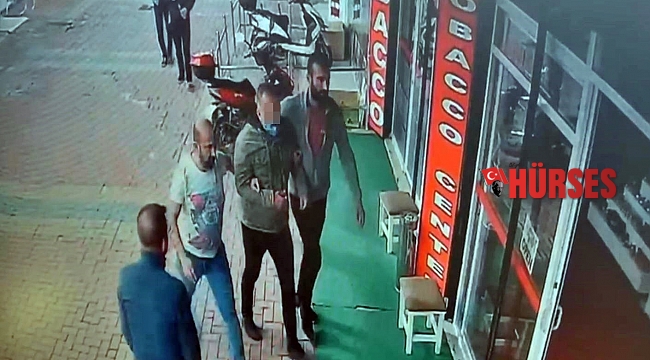 Esnafın yakalayıp elektrik kablosuyla bağladığı şüpheli suç makinesi çıktı