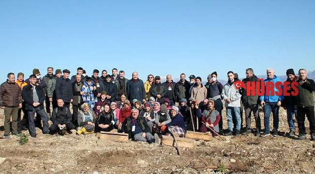 FAO üyesi ülkelerden ormancılar Manavgat'ta yanan ormanları inceledi
