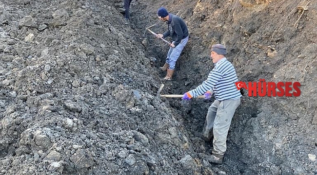 Gündoğmuşlu çiftçilere 4 bin 400 metre sulama borusu