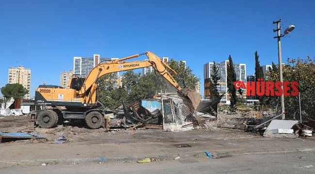 Güneş Kentsel Dönüşüm'de son kaçak ve işgal alanları da yıkıldı