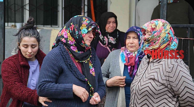 Hava değişimine gelen asker evini yaktı