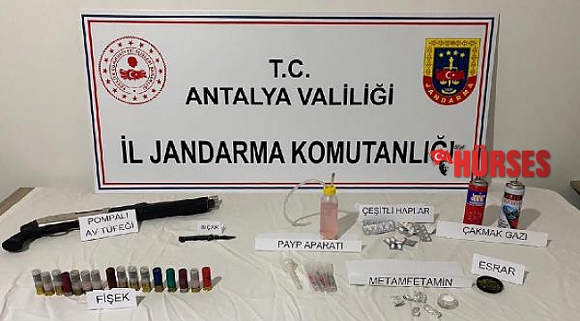 Jandarmanın 'Kaş Narko Kıran' operasyonu devam ediyor