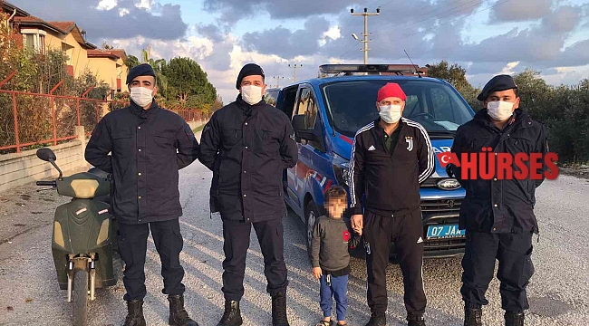 Kayıp çocuk evinden 3 kilometre uzaklıkta bulundu