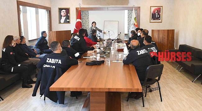 Kemer Belediyesi personeline genel iletişim eğitimi
