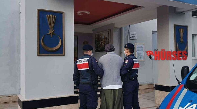 Kemer'de 14 ayrı suçtan 4 yıl hapis cezası olan şahıs yakalandı