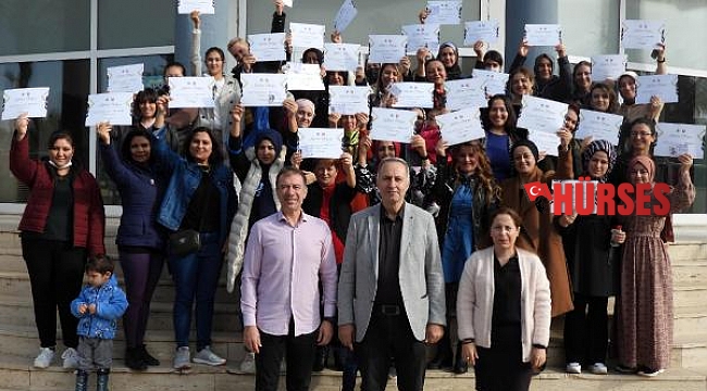 Kepezli ev hanımlarına tekvando lisansı