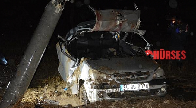 Korkuteli'de trafik kazası: 1 ölü