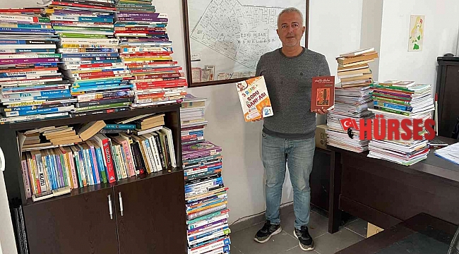 Kullanılmayan 5 bin kitap öğrencilerle buluştu