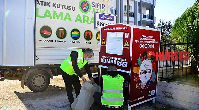 Manavgat'a 'Mobil Atık Getirme Merkezleri' kuruldu