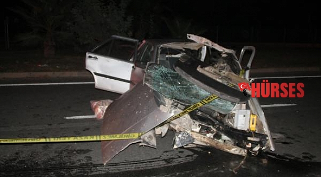 Manavgat'taki trafik kazasında İngiliz sürücü öldü