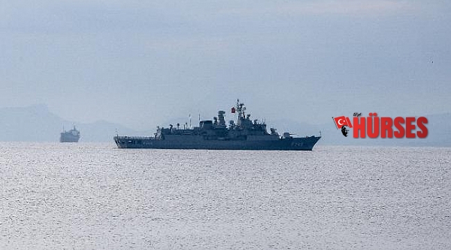 Salihreis fırkateyni, Antalya Limanı'nda