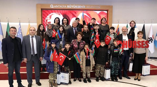 Şehit çocukları Büyükşehir'de