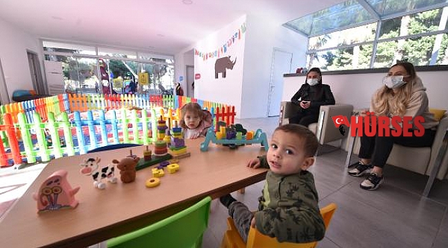 Türkiye'nin ilk bebek parkı, pandemide büyük ilgi gördü