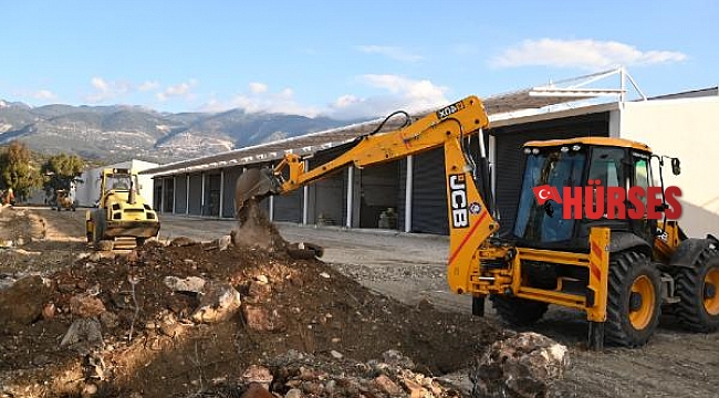 Yeni sanayi sitesinin alt yapısı tamamlanıyor