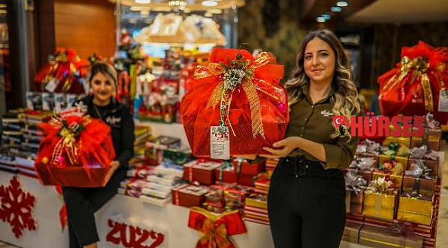 Yılbaşı sepetleri vitrine çıktı
