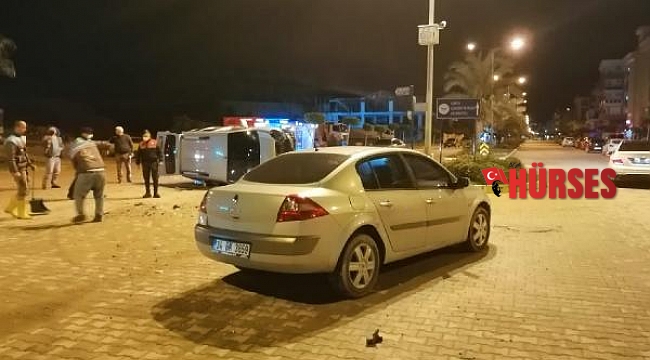 Alanya'da trafik kazası: 4 yaralı