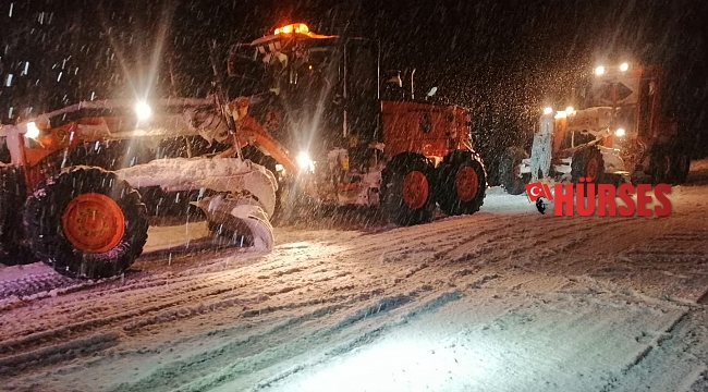 Antalya-Konya karayolu tırların geçişine kapatıldı