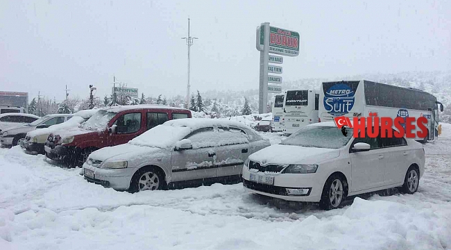 Antalya-Konya karayolunda tır ve otobüslere izin verilmiyor