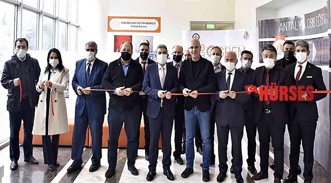 Antalya OSB'ye MESEM irtibat bürosu açıldı