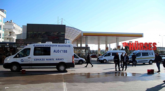Antalya'da cinayet: 1 ölü, 1 yaralı !