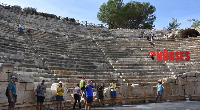 Antik kent Patara'da ziyaretçi rekoru