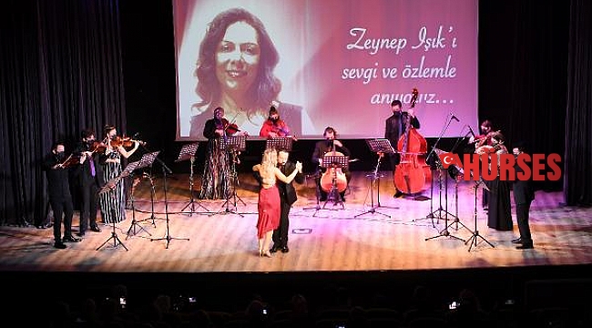 Başkemancı Zeynep Işık, Konyaaltı'nda anıldı